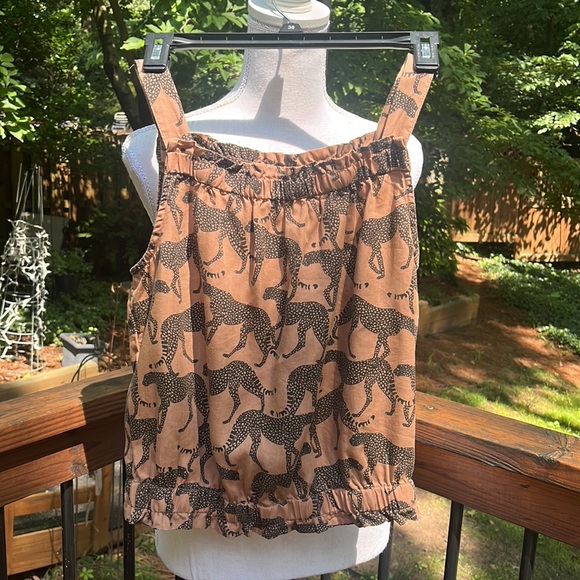 Jane + Delancey Cheetah Top and Short Set NWT - Picture 6 of 17